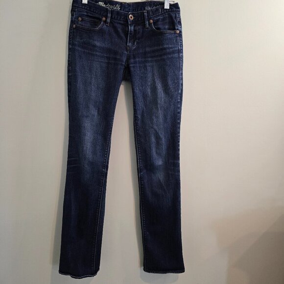 Madewell The Rail Straight Jean 28x34 Dark Wash - Picture 2 of 10